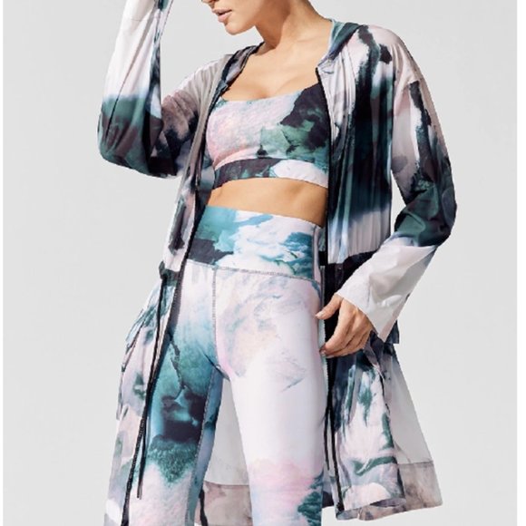 Abstract Lightweight Hooded Jacket In Dreamy Camo - Picture 1 of 6